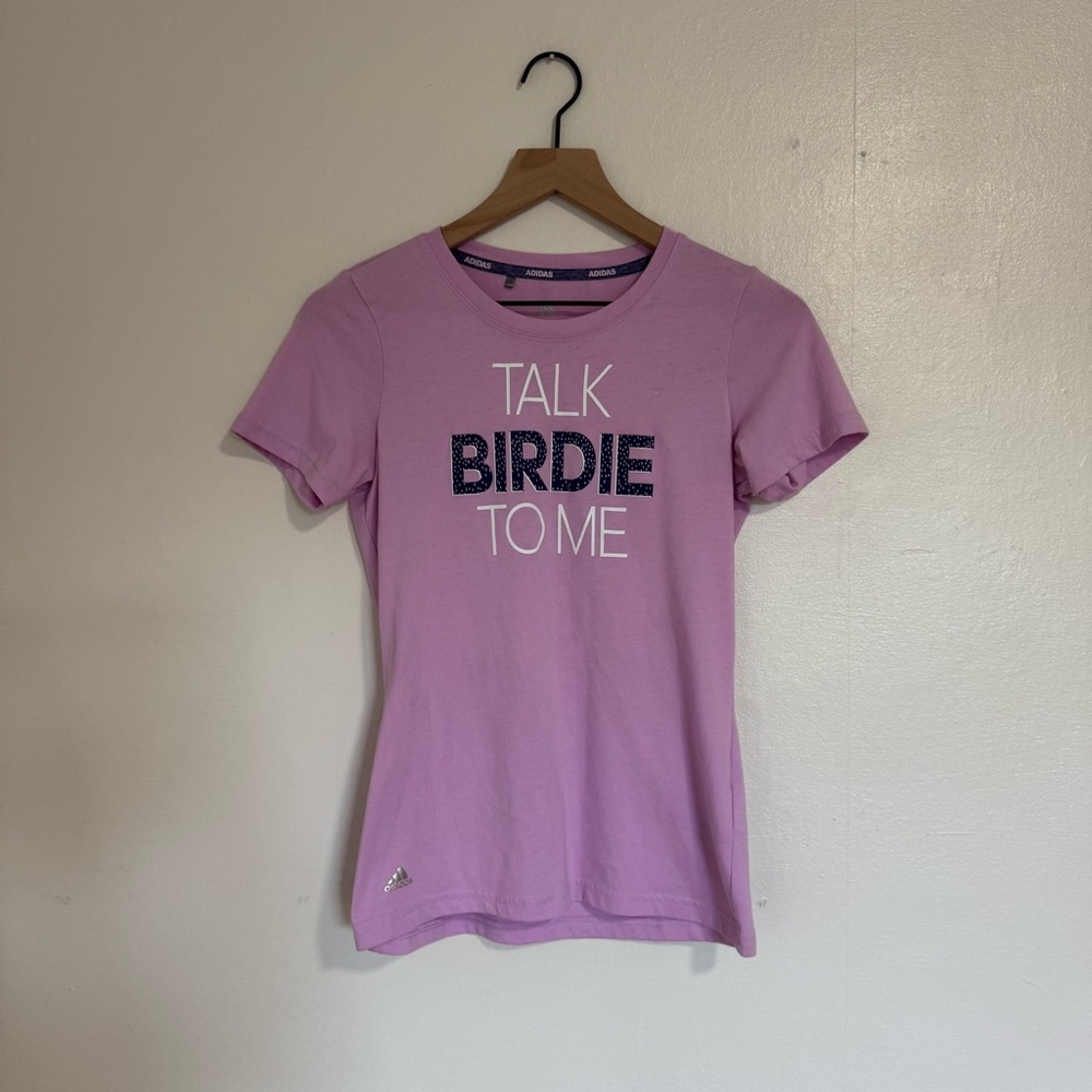 Adidas Lavender Talk Birdie To Me XS Golf Tee